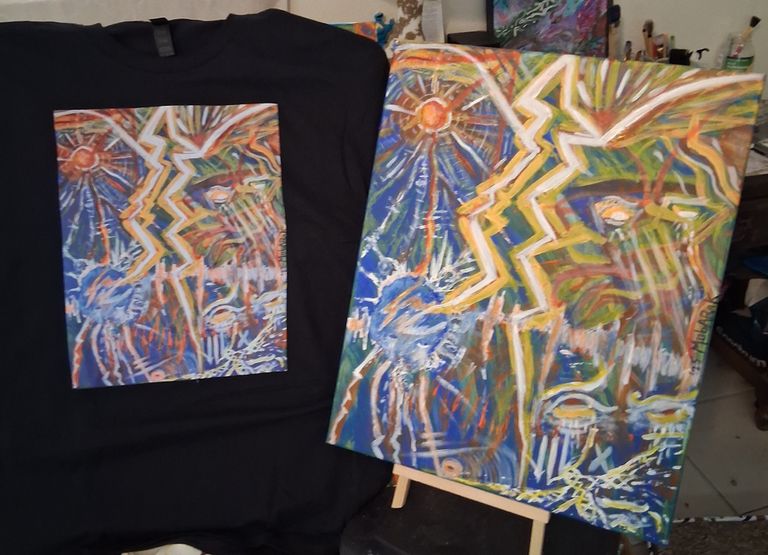 Custom T-shirts, Abstract Art Prints